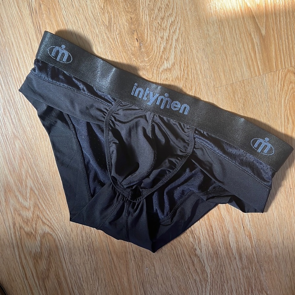 Intymen mesh briefs black size L